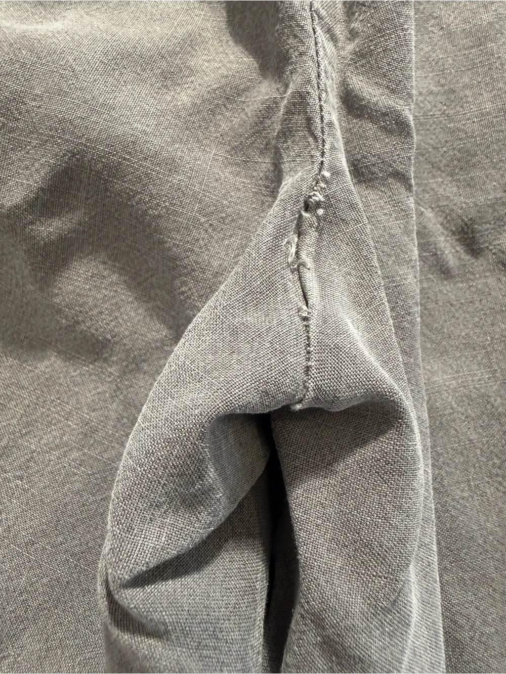 Cloth & Stone Gray Jogger Pants Size L Anthropologie Drawstring TLC needed